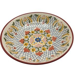 Laurie Gates California Designs Tierra‎ Pasta Bowl, Stoneware, Hand Painted